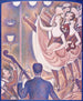 El alboroto - Georges Seurat — vista de la obra