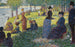Esquisse à l'huile pour La Grande Jatte - Georges Seurat — vista de la obra