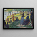 Esquisse à l'huile pour La Grande Jatte - Georges Seurat — cuadro enmarcado en la pared