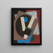 Composition Decorative Pattern - Georges Valmier — framed artwork on a wall