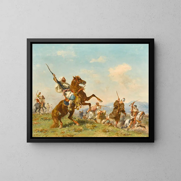 L'Ambuscade - Georges Washington — cuadro enmarcado en la pared