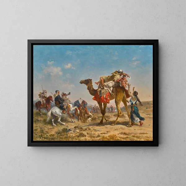 El partida - Georges Washington — cuadro enmarcado en la pared
