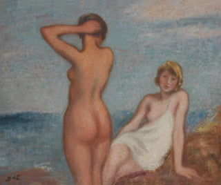 Las bañistas - Georges d'Espagnat — vista de la obra