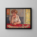 Les cartes - Georges d'Espagnat — framed artwork on a wall