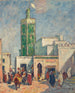 Tanger y el Soko - Georges d'Espagnat — vista de la obra