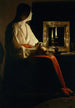 La Madeleine penitente - Georges de La Tour — vista de la obra