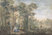 Paisaje arcadiano con varias figuras y una estatua de Diana - Gerard Melder — vista de la obra