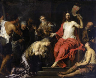 El Cristo y los pecadores arrepentidos - Gerard Seghers — vista de la obra
