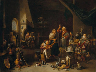 Un estudio de charlatán - Gerard Thomas — vista de la obra