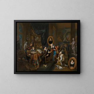 El Coleccionista - Gerard Thomas — cuadro enmarcado en la pared