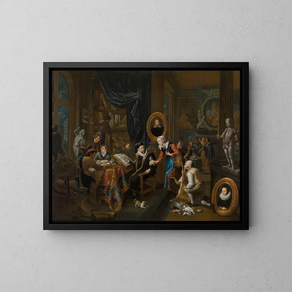 El Coleccionista - Gerard Thomas — cuadro enmarcado en la pared