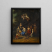 Bacchus y Pomona - Gerard de Lairesse — cuadro enmarcado en la pared
