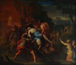 Combate de los centauros y los lapitas - Gerard de Lairesse — vista de la obra
