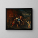 Combate de los centauros y los lapitas - Gerard de Lairesse — cuadro enmarcado en la pared