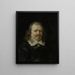 Godard van Reede 1588-1648 Señor de Nederhorst Delegado de la provincia de Utrecht en la Conferencia de paz de Münster 1646-48 - Gerard ter Borch — cuadro enmarcado en la pared