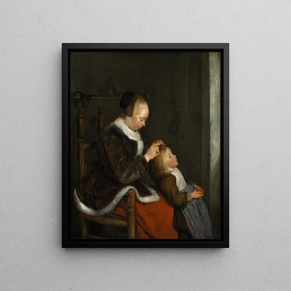 Gerard ter Borch - Hunting for Lice.webp