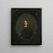Portrait of a Man - Gerard ter Borch — framed artwork on a wall