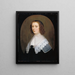 Anna van den Corput - Gerard van Honthorst — cuadro enmarcado en la pared