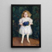 retrato de Inga Maria Thiel - Gerda Wallander — cuadro enmarcado en la pared