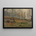 Otoño - Gerhard Munthe — cuadro enmarcado en la pared