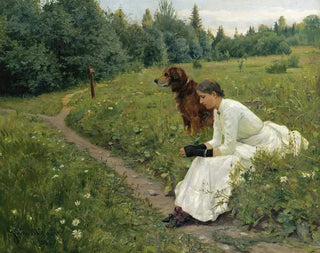 Idylle - Gerhard Munthe — artwork view