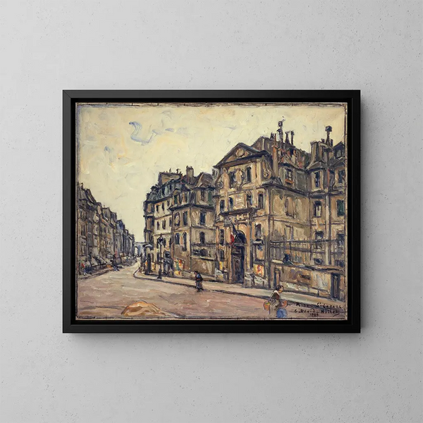 La Prison Saint-Lazare - Germain David-Nillet — cuadro enmarcado en la pared