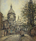 El Sagrado Corazón en Montmartre - Germain David - Nillet — vista de la obra