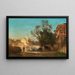 Un capricho de Constantinopla - Germain Fabius Brest — cuadro enmarcado en la pared