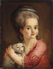 Retrato de niña - Escuela alemana — vista de la obra