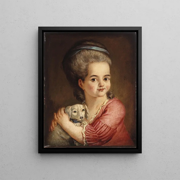 German School - Portrait de fillette.webp