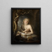 María Magdalena penitente en el desierto - Gerrit Dou — cuadro enmarcado en la pared