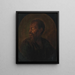 Cabeza de un africano - Gerrit Dou — cuadro enmarcado en la pared