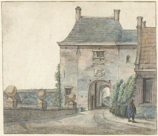 Gerrit Lamberts - De poort van het kasteel van Heemstede.webp