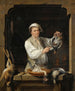 a man at the window selling a game - Gerrit Zegelaar — artwork view