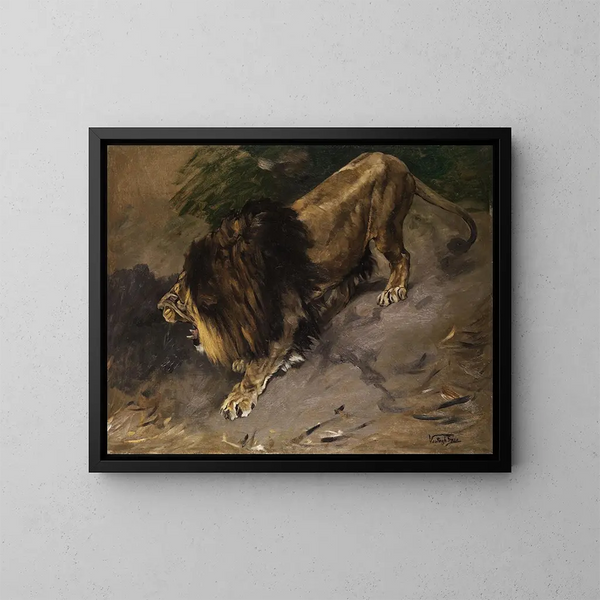 Luz brillante - Géza Vastagh — cuadro enmarcado en la pared