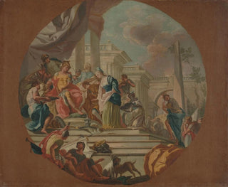 La continencia de Escipión - Giacinto Diana — vista de la obra