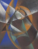 Mercure pasando frente al Sol - Giacomo Balla — vista de la obra