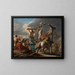 La Crucifixión - Giambattista Tiepolo — cuadro enmarcado en la pared
