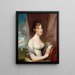 Ann Barry - Gilbert Stuart — cuadro enmarcado en la pared