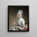Catherine Brass Yates Mme Richard Yates - Gilbert Stuart — framed artwork on a wall