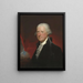 Edward Shippen - Gilbert Stuart — framed artwork on a wall