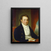Edward Stow - Gilbert Stuart — cuadro enmarcado en la pared