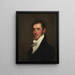 Henry Rice - Gilbert Stuart — cuadro enmarcado en la pared