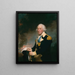 Horatio Gates - Gilbert Stuart — cuadro enmarcado en la pared