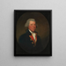 James DeLancey - Gilbert Stuart — cuadro enmarcado en la pared