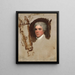 John Bill Ricketts - Gilbert Stuart — cuadro enmarcado en la pared