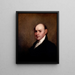John Quincy Adams - Gilbert Stuart — cuadro enmarcado en la pared