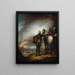 Louis-Marie Vicomte de Noailles - Gilbert Stuart — framed artwork on a wall