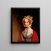 Louisa Catherine Johnson Adams - Gilbert Stuart — cuadro enmarcado en la pared