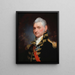 Major-general Henry Dearborn - Gilbert Stuart — framed artwork on a wall